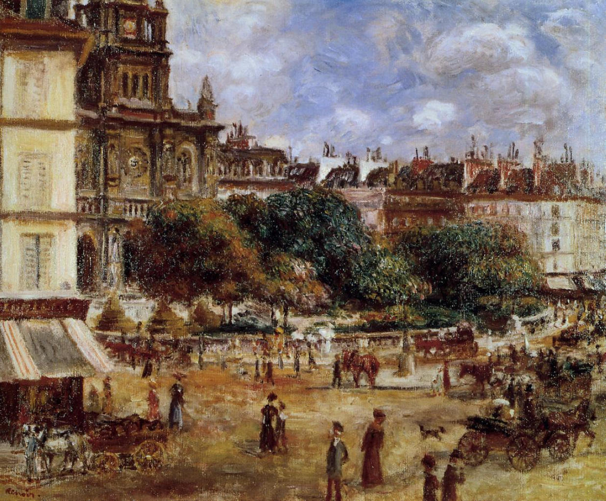 Place de la Trinite 1875